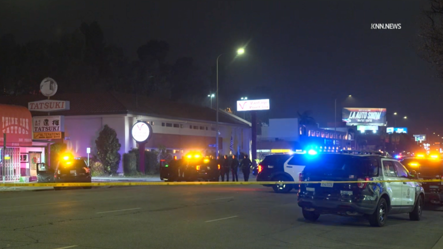 Tiroteo en Woodland Hills en el que interviene un oficial