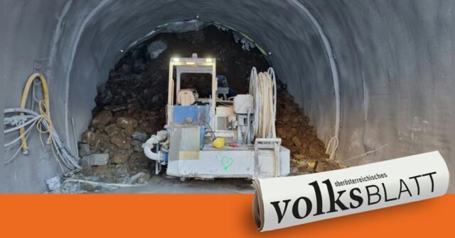 Parte de la bóveda del túnel Tauern se derrumbó durante la renovación
