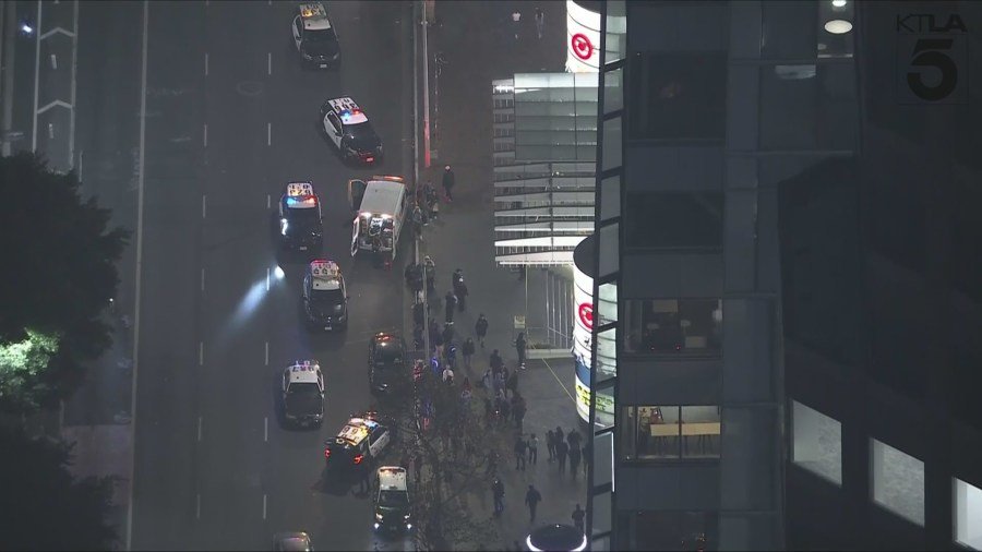 Tiroteo en el centro de Los Ángeles