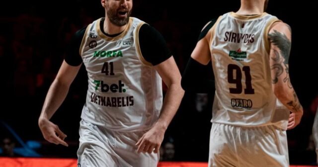 A Klaipėda "Neptun" se le unió un recién llegado en la delantera, Džorđe Gagičius regresa a "Lietkabelis"
