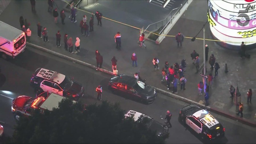 Tiroteo en el centro de Los Ángeles