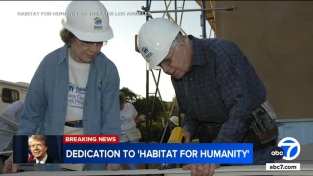 Las familias del sur de California recuerdan el momento en que Jimmy Carter ayudó a construir sus hogares con Hábitat para la Humanidad
