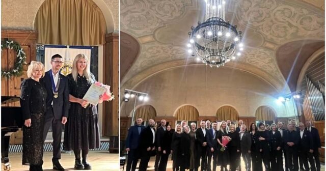 Premio de Rotary - a la doctora Agne Čižauskaitai
