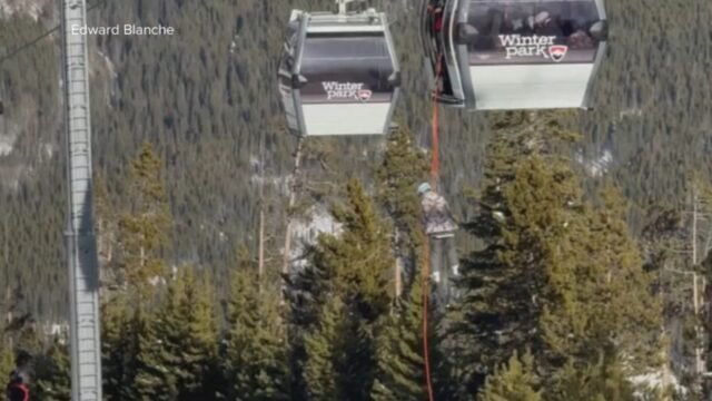 Rescate del remonte de Colorado: una grieta en el remonte obliga a la evacuación de la góndola de Winter Park
